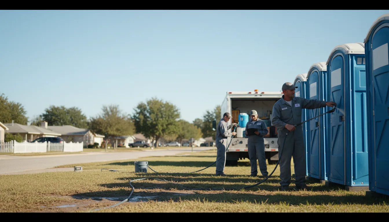 Long-Term Portable Toilet Rental in Earle, AR near me